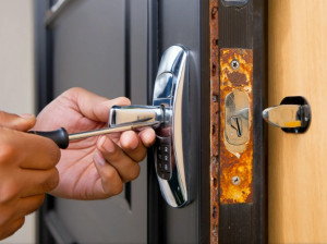 замену дверного замка